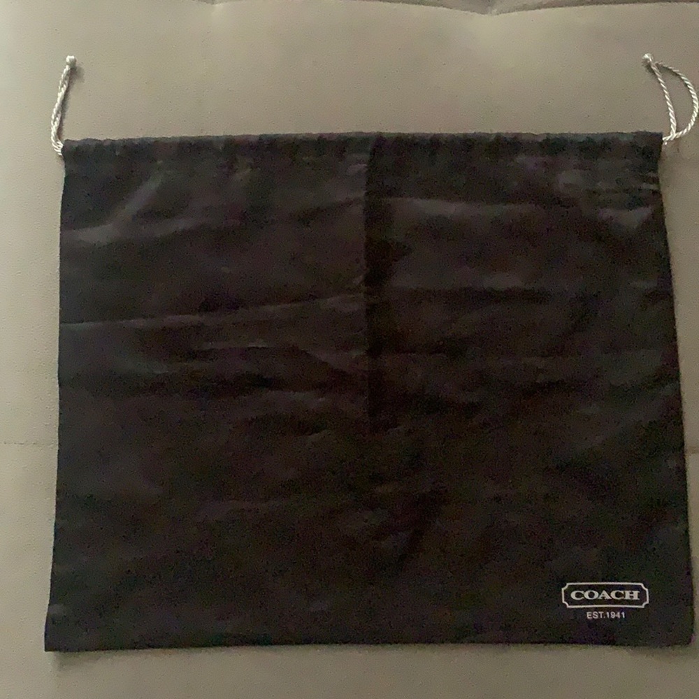 Coach dust bag